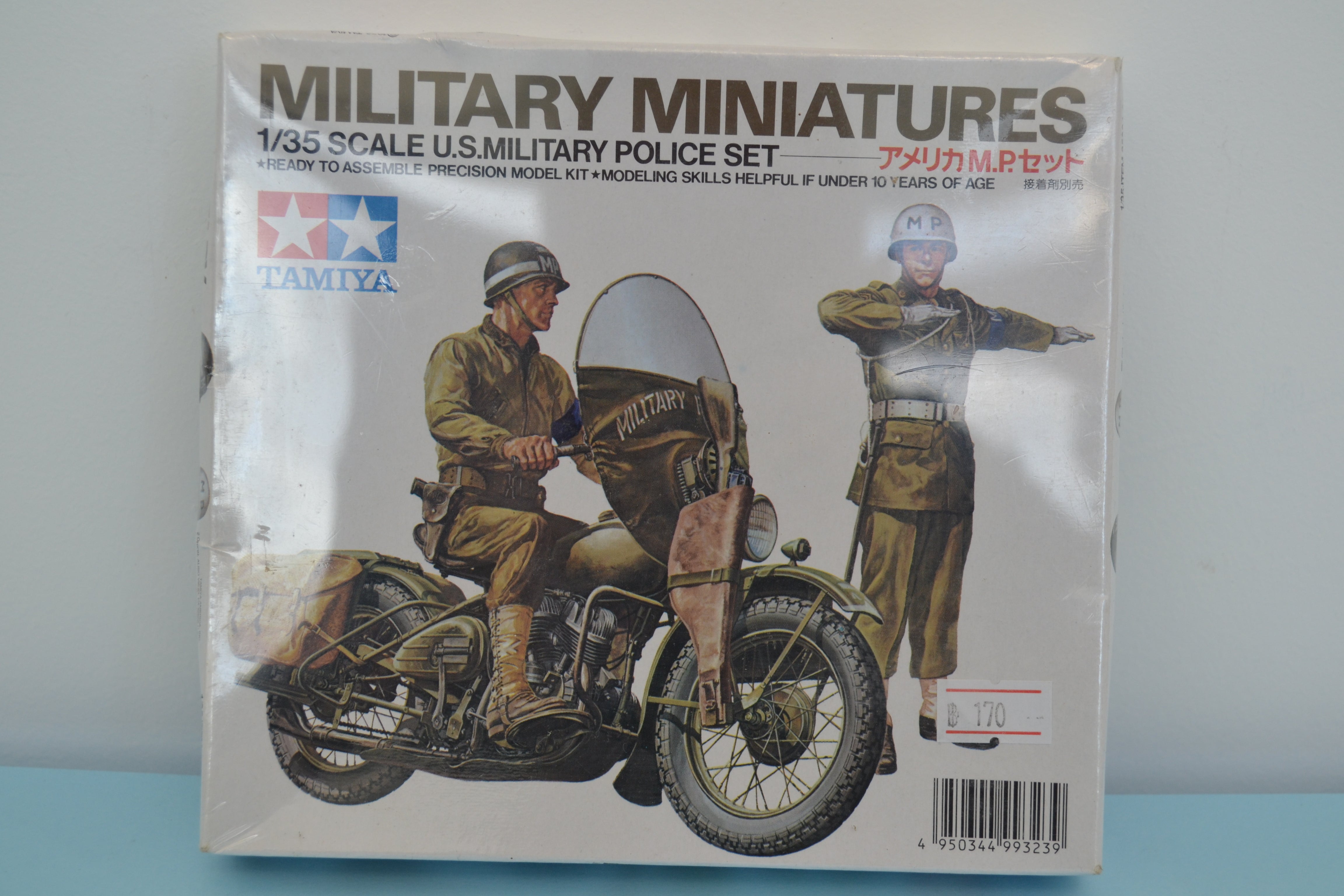 Tamiya 1/35 US Military Police Set Kit – Minitroops