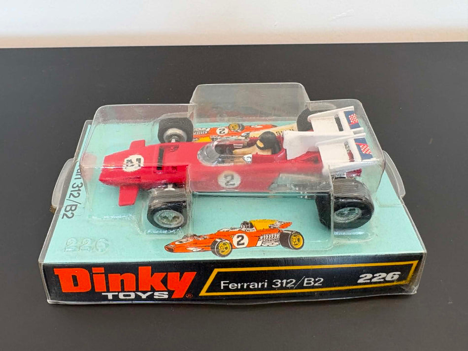 Dinky 226 Ferrari 312/B2 Racing Car In Original Box Excellent Condition