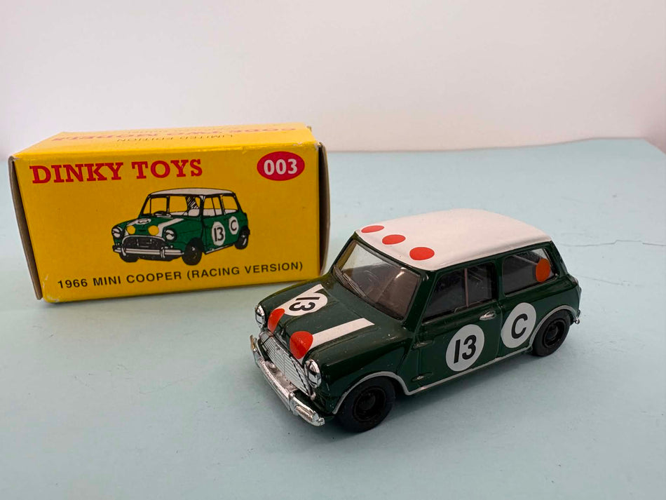 Matchbox Dinky 1966 Mini Cooper Racing Version Code 2 Boxed RARE