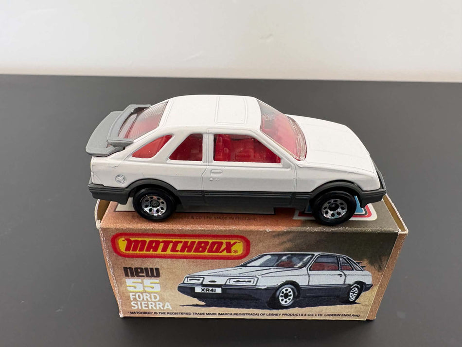 Matchbox 55 Ford Sierra in repro box