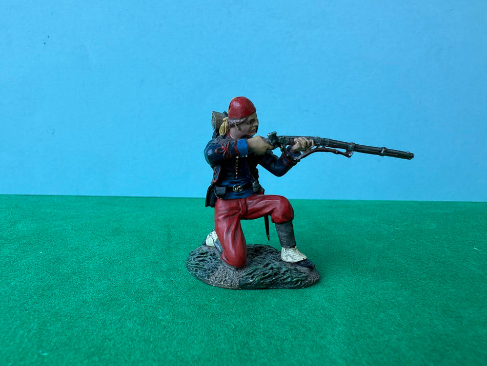 Britains ACW 31114 114th Pennsylvania Zouave Kneeling Firing