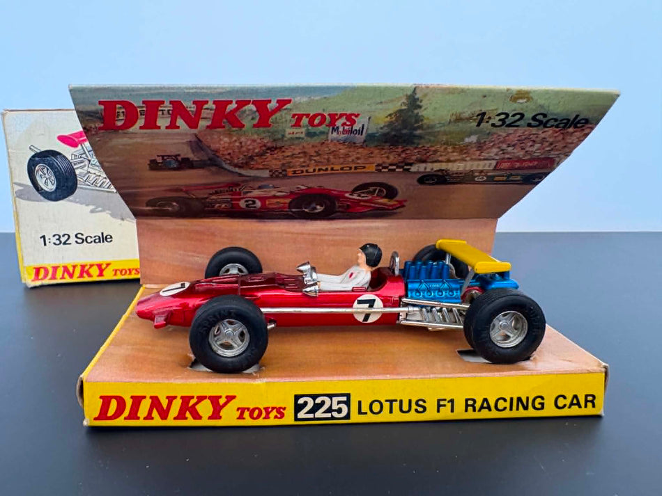 Dinky 225 Lotus F1 Racing Car in Original Box