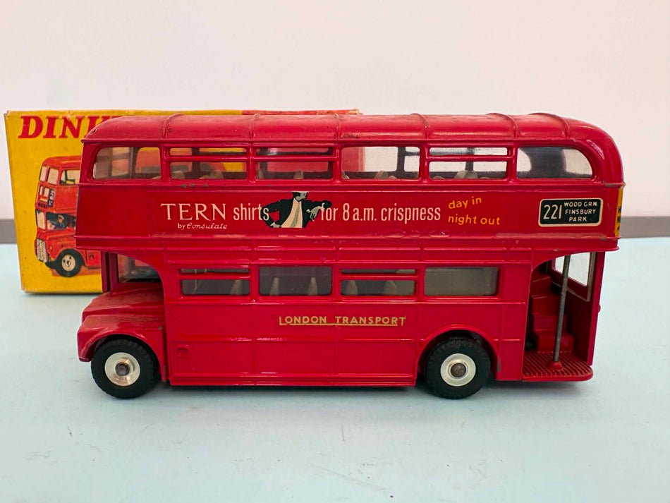 Dinky Toys 289 Routemaster Bus Tern Shirts in Original Box