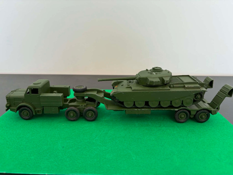 Dinky 660 Mighty Antar Transporter with 651 Centurion Tank