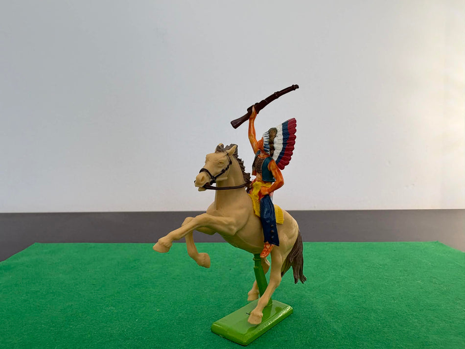Britains SuperDeetail Mounted Indian Brave