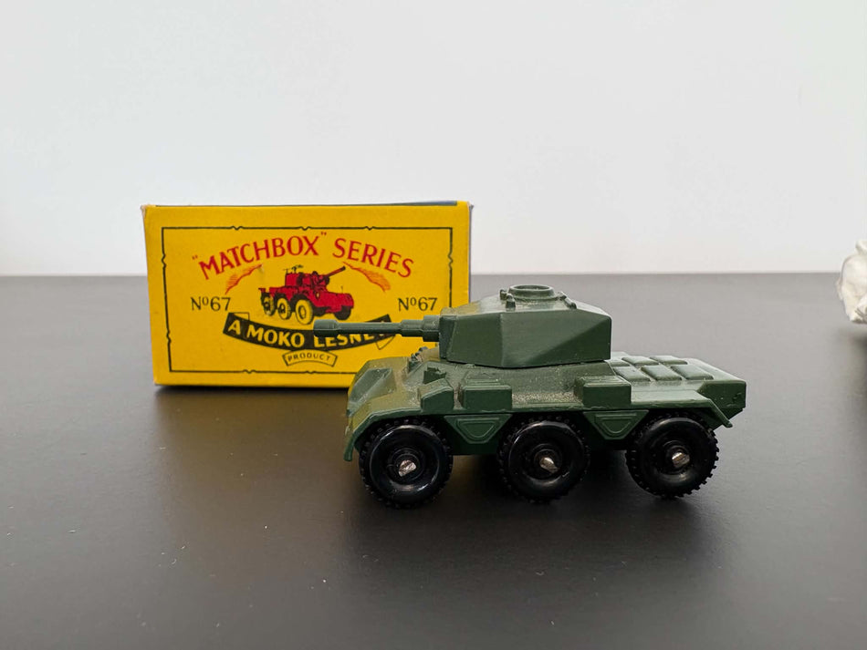 Matchbox 67a Saladin Armoured Car in Original B4 Box