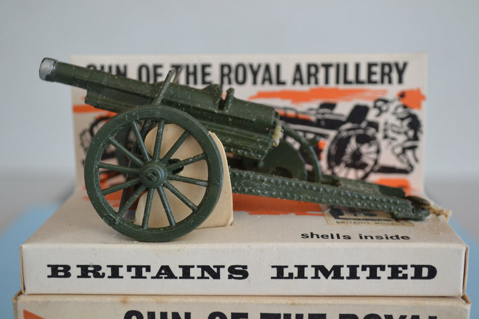 Britains 9710 Gun of the Royal Artillery Boxed