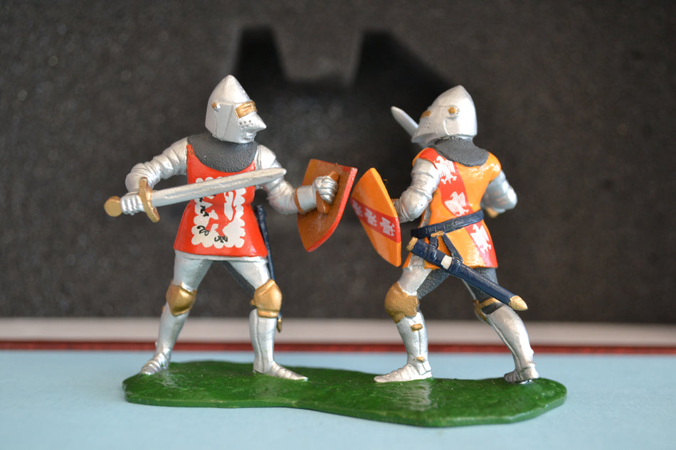 Britains Knights of Agincourt 40239 Knights Dueling Boxed