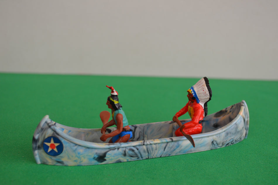 Britains Herald Indian Canoe