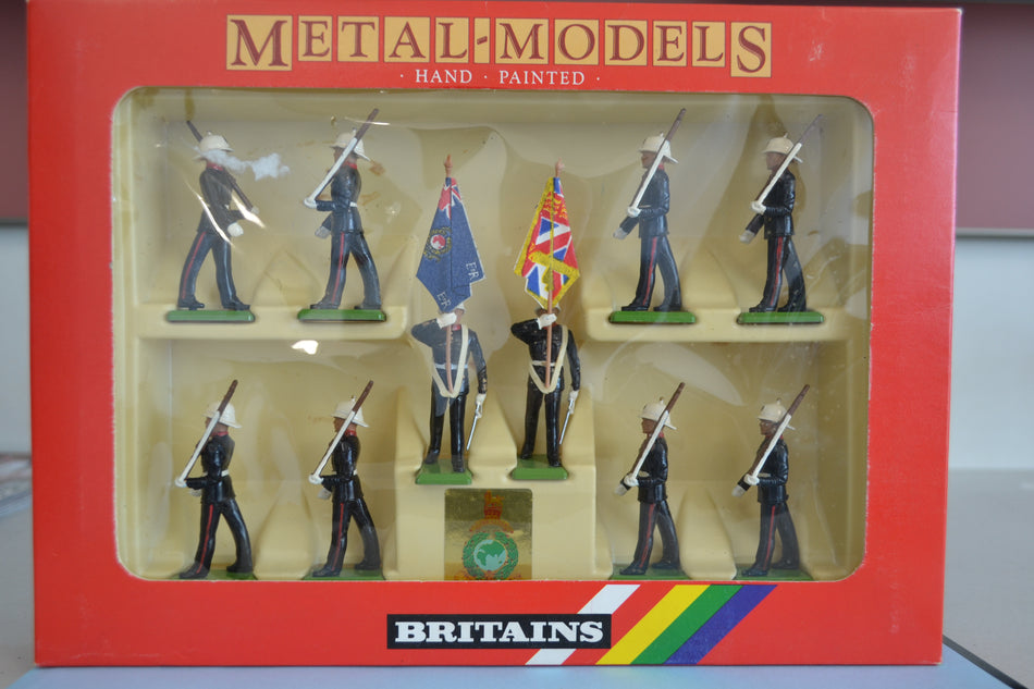 Britains 7202 Royal Marine Colour Party and Escort Boxed