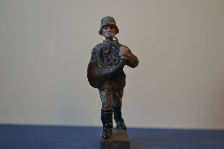 Lineol German Infantry Band French Horn Player