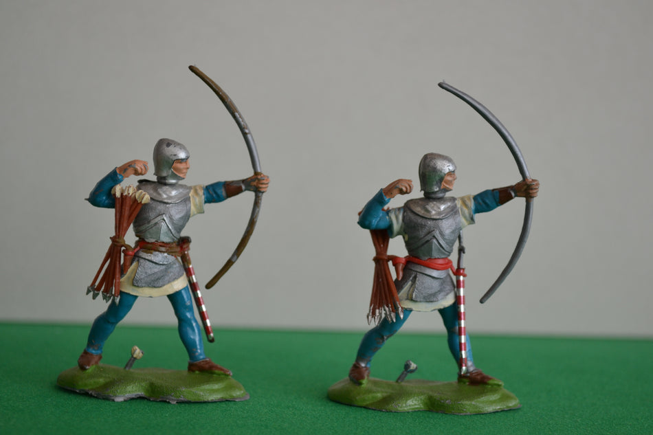 Britains Swoppets Medieval Archers Set of 2