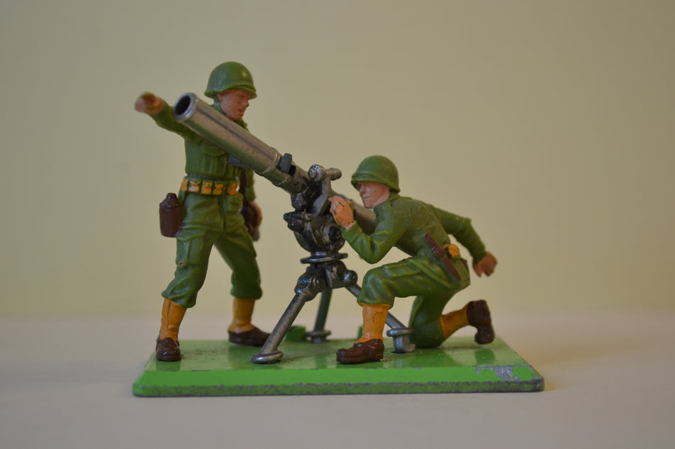 Britains Deetail American Infantry Mortar Team WW2