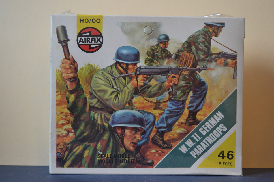 Airfix 1/72 WW2 German Paratroops Boxed Factory Sealed