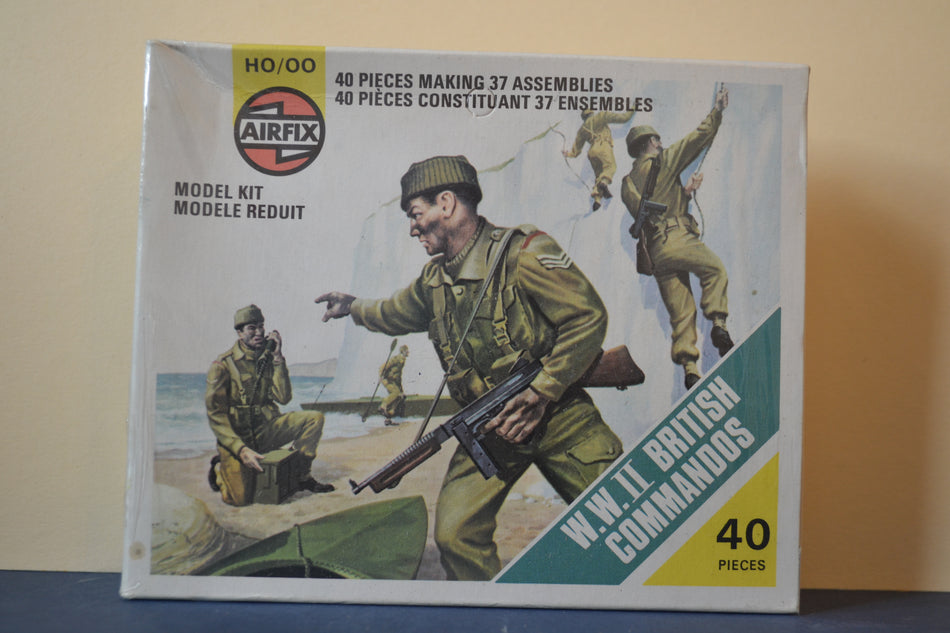 Airfix 1/72 WW2 British Commandos Boxed Factory Sealed