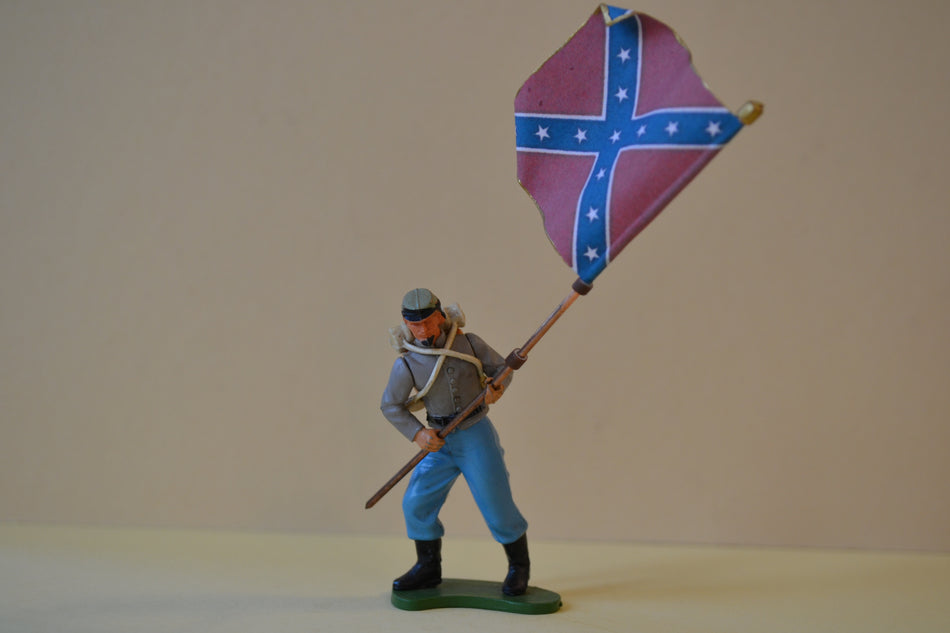 Britains Swoppets ACW Confederate Flag Bearer