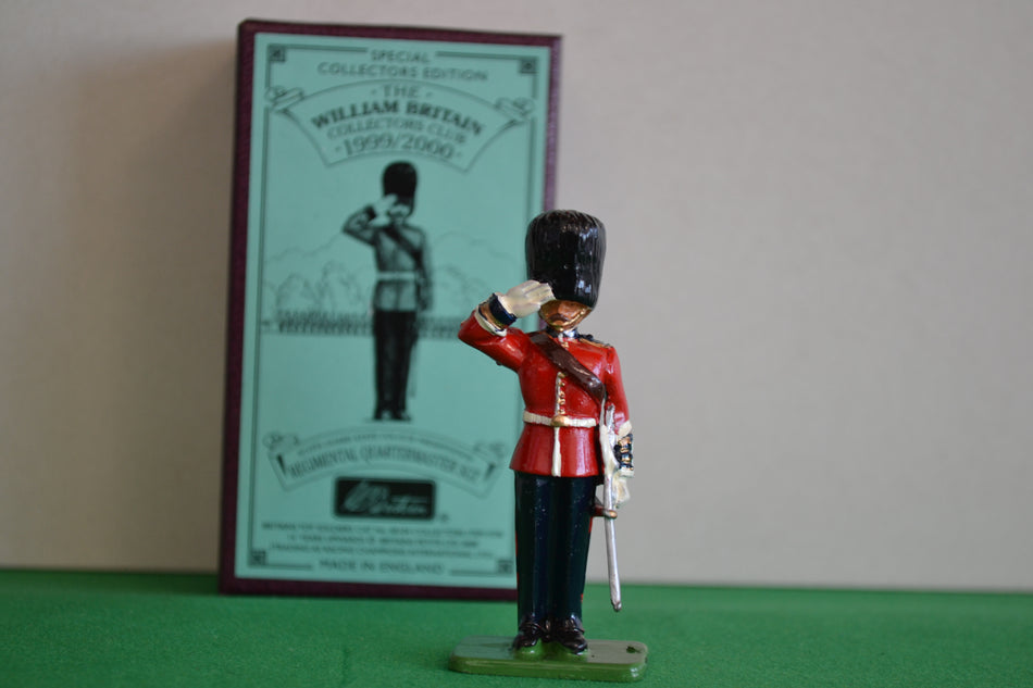 Britains 40104 Scots Guards Regimental Quartermaster Sgt. Boxed