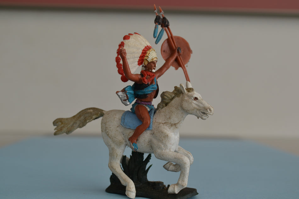 Britains Swoppets Mounted Indian Chief