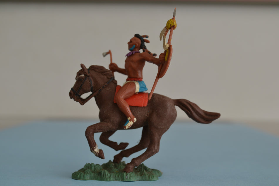 Britains Swoppets Mounted Indian Brave