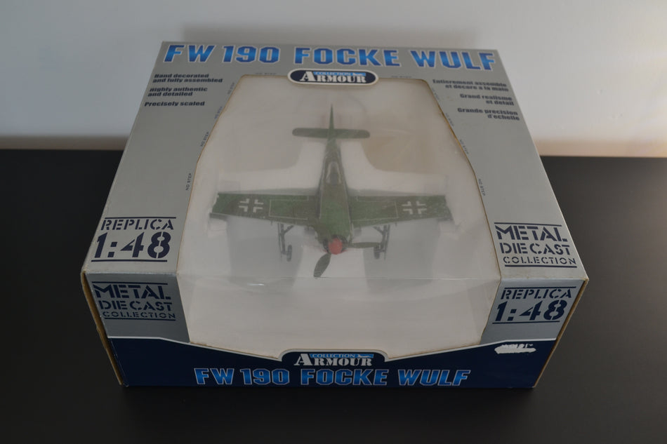 Franklin Mint Armour Collection 1:48 190 Focke Wulf Boxed