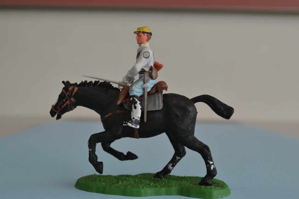 Britains Swoppets ACW Confederate Mounted Trooper