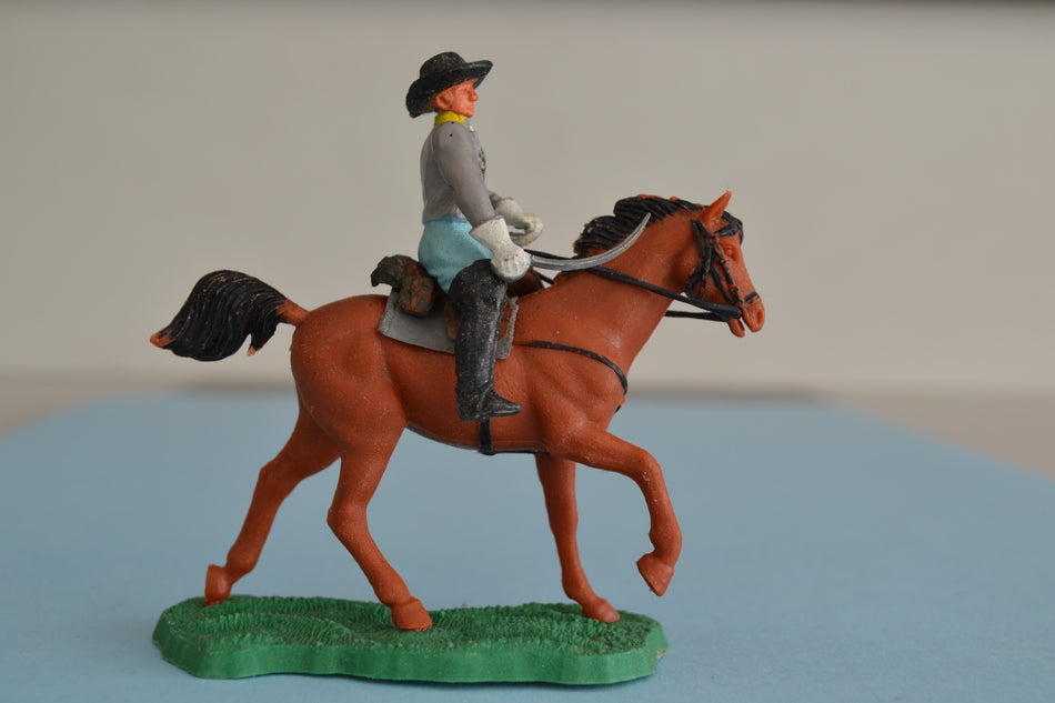 Britains Swoppets ACW Confederate Mounted Officer