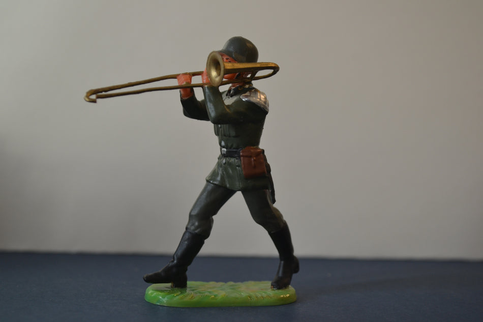 Elastolin German Infantry Trombone Player