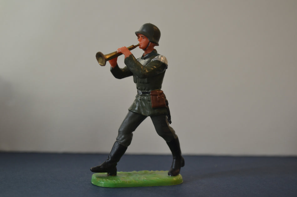 Elastolin German Infantry Trumpeter