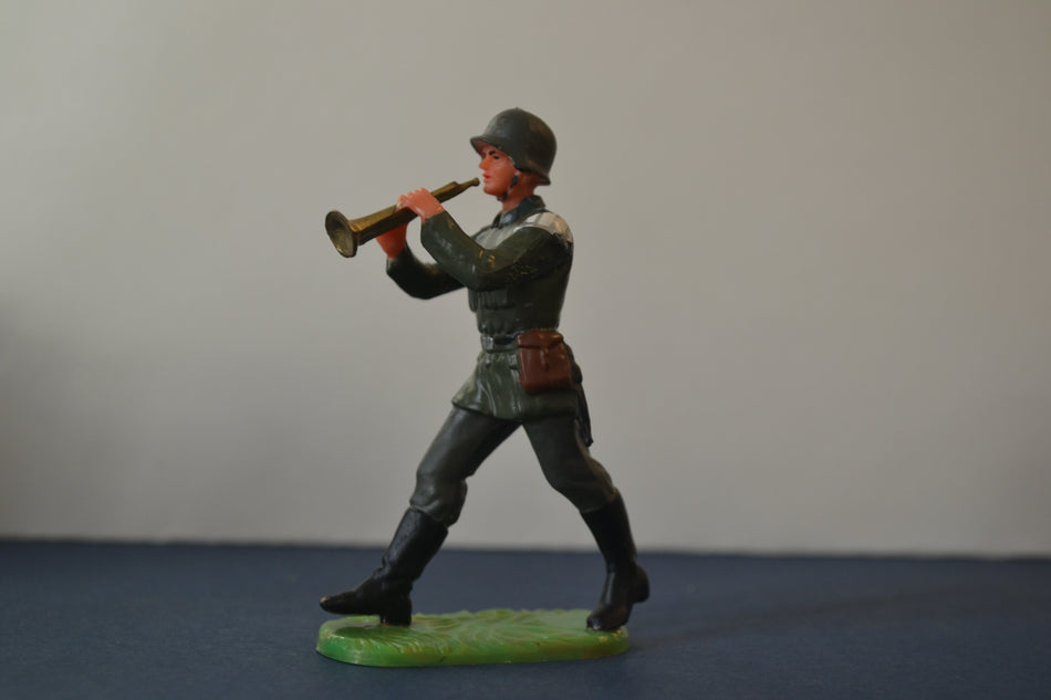 Elastolin German Infantry Trumpeter