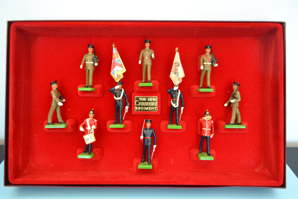 Britains 22nd Cheshire Regiment 5189 Boxed Set Limited Edition