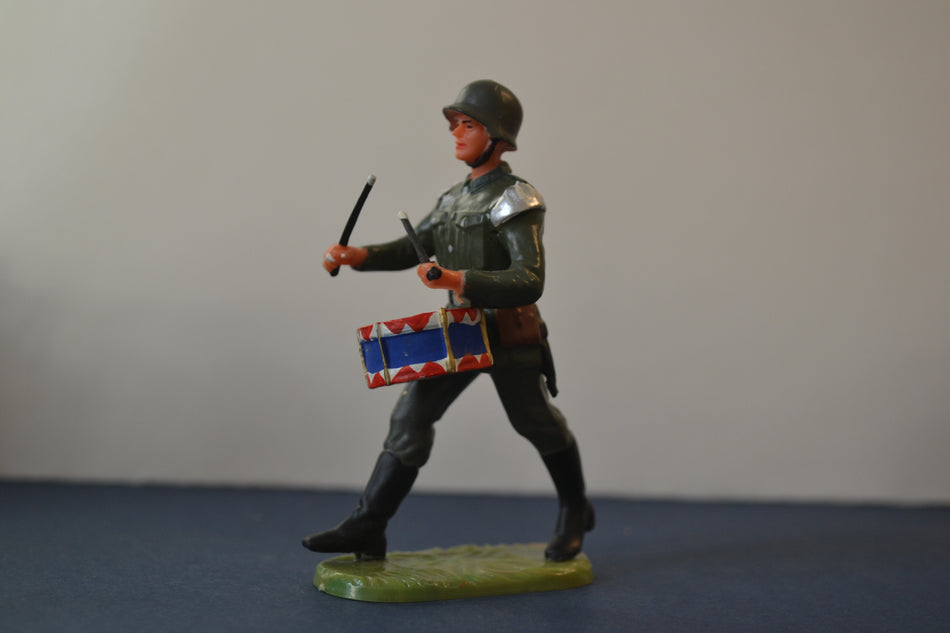 Elastolin German Infantry Band Drummer