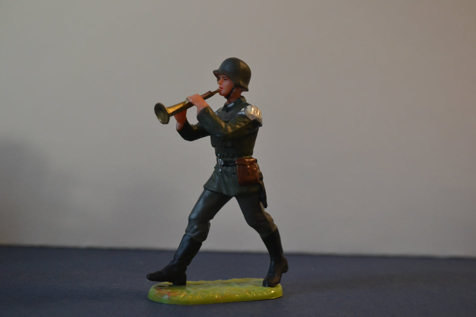 Elastolin German Infantry Band Trumpeter