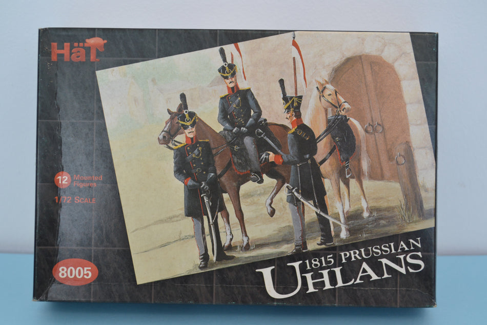 HaT 1/72 Prussian Uhlans 1815 boxed on sprue