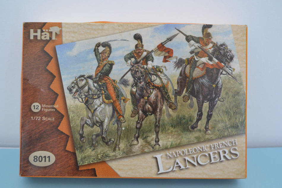 HaT 1/72 Napoleonic French Lancers boxed on sprue