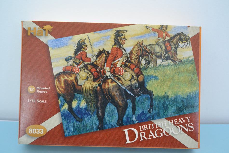 HaT 1/72 British Heavy Dragoons boxed on sprue