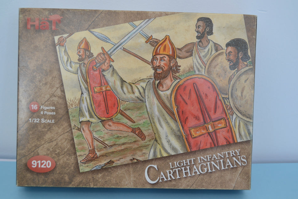 HaT 1/32 Carthaginian Light Infantry boxed