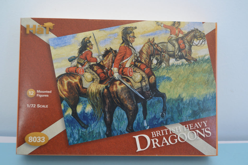 HaT 1/72 Napoleonic British Heavy Dragoons boxed on sprue