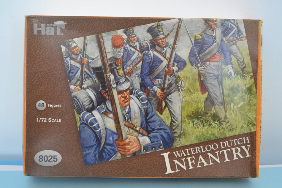 HaT 1/72 Waterloo Dutch Infantry boxed on sprue