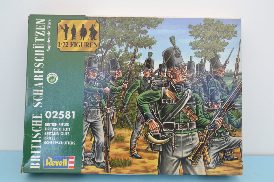 Revell 1/72 Napoleonic Wars British Rifles boxed on sprue