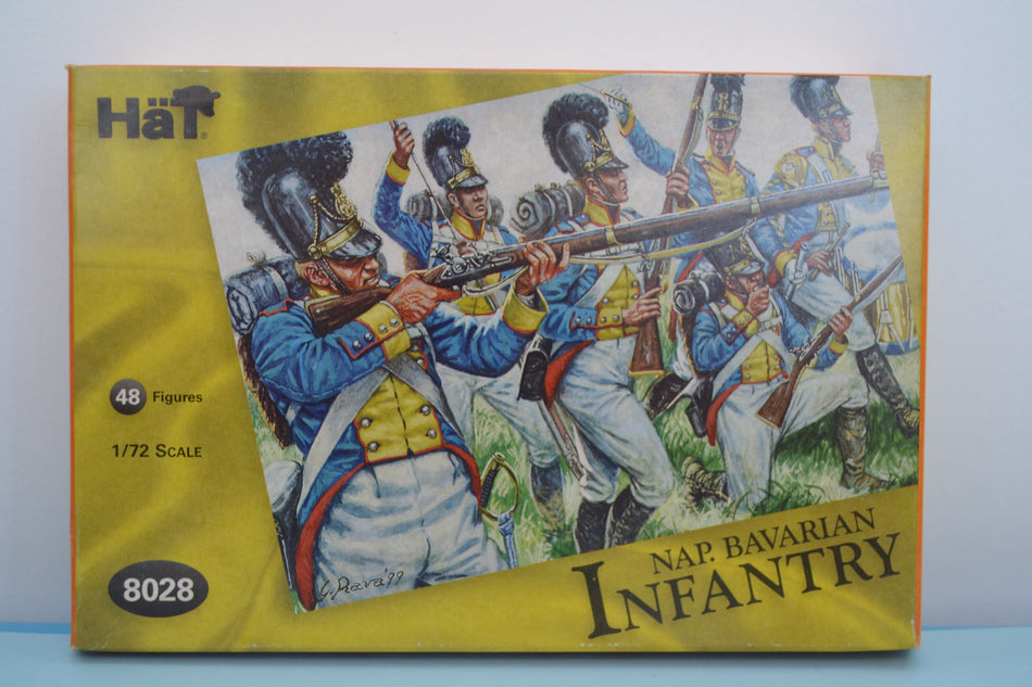 HaT 1/72  Napoleonic Bavarian Infantry boxed on sprue