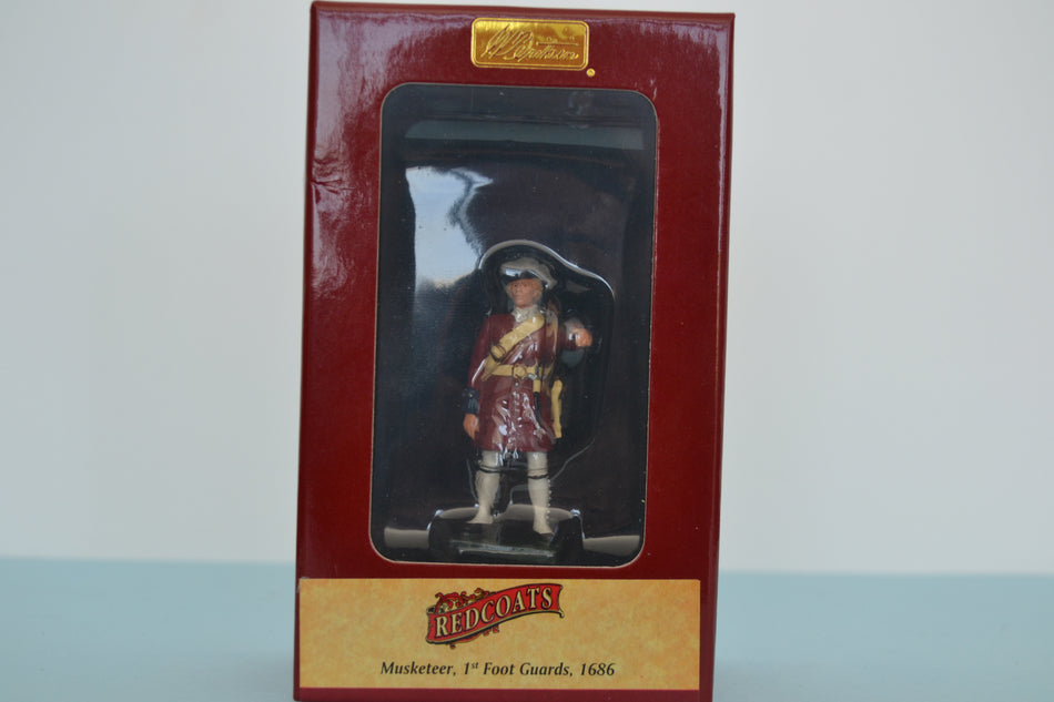 Britains Redcoats 44039 Musketeer 1st Foot Guards 1686 Boxed