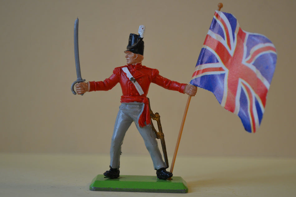 Britains Deetail Napoleonic Waterloo British Infantry Officer