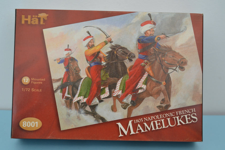 HaT 1/72 Napoleonic French Mamelukes 1805 boxed on sprue