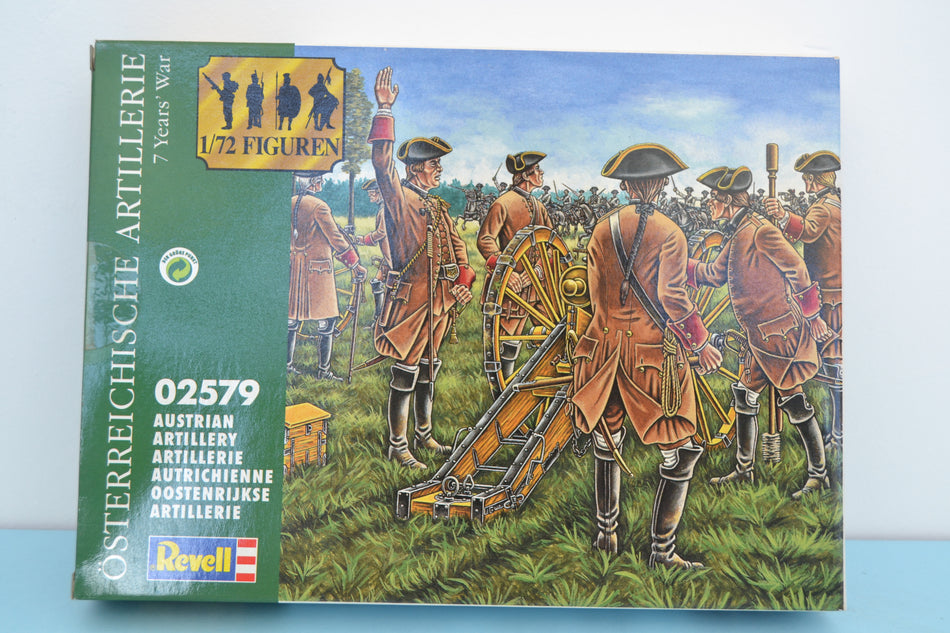 Revell 1/72 7 Years War Austrian Artillery boxed on sprue