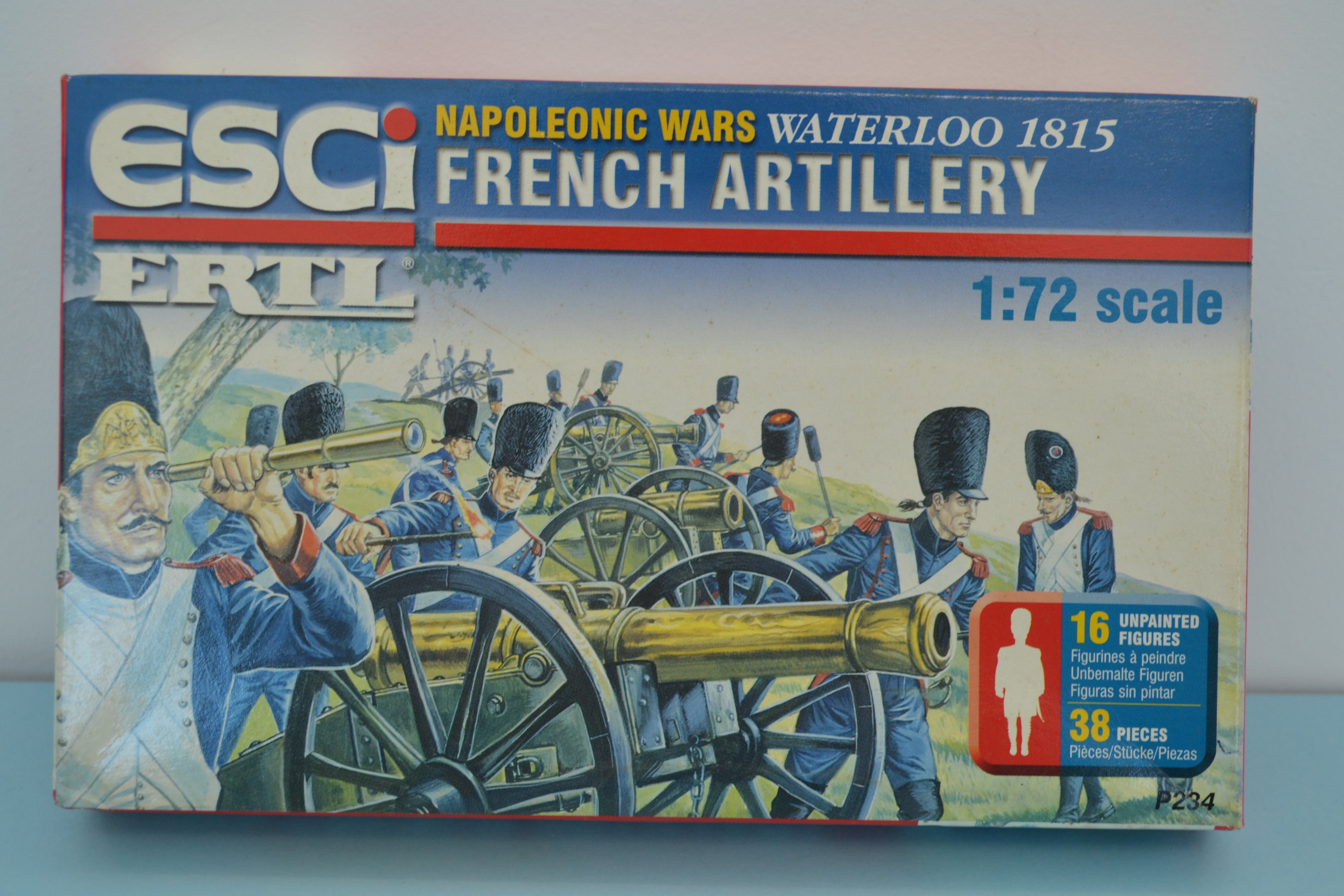 Lot De Maquettes ESCI 1/72 Guerres Napoléoniennes : Français (x2) Et Cavalerie Polonaise - Occasion Complète