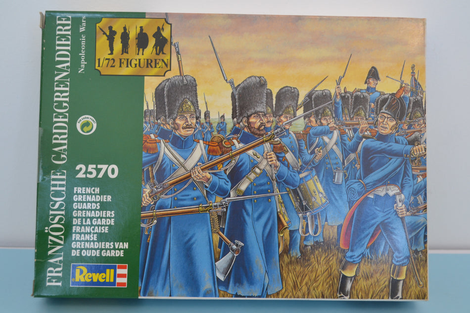 Revell 1/72 Napoleonic Wars French Grenadier Guards boxed on sprue