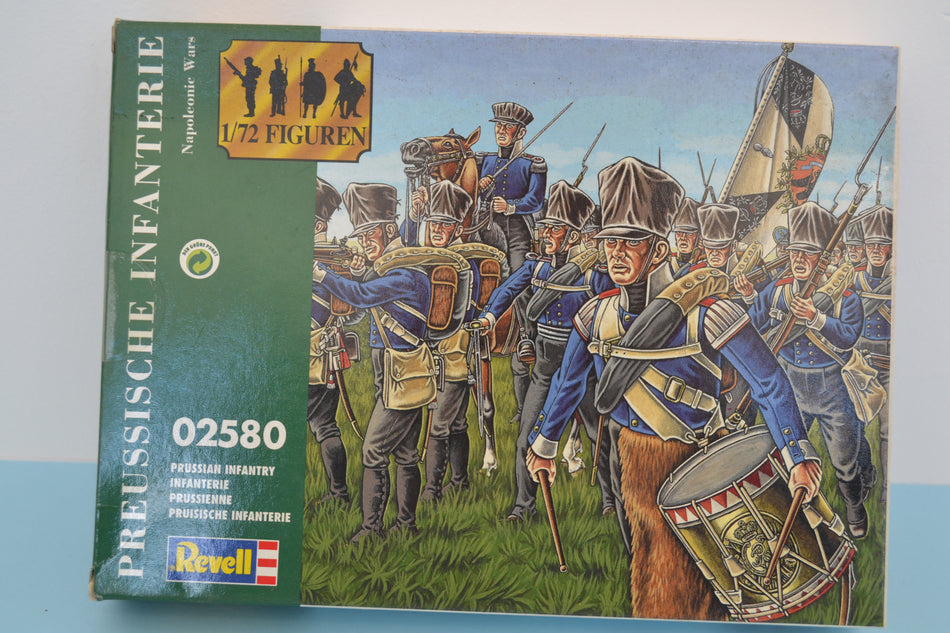 Revell 1/72 Napoleonic Wars Prussian Infantry boxed on sprue