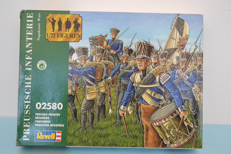 Revell 1/72 Napoleonic Wars Prussian Infantry boxed on sprue