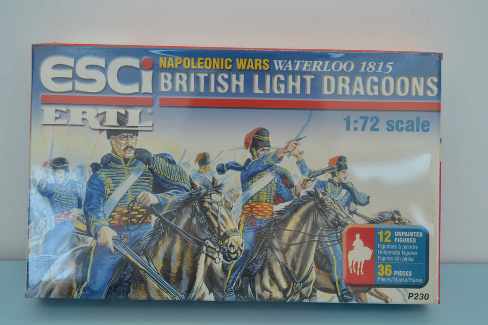 Esci 1/72 Napoleonic Wars British Light Dragoons sealed box