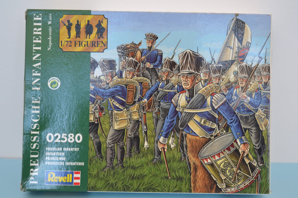 Revell 1/72 Napoleonic Wars Prussian Infantry boxed on sprue